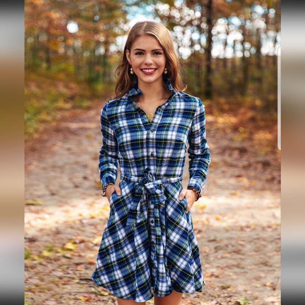 Kiel James Patrick Cozy Cabin Flannel dress XS